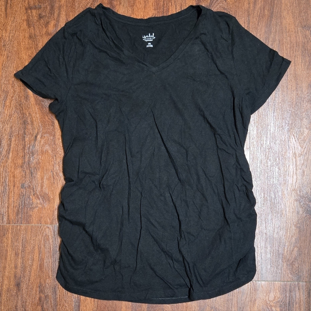 Liz Lange maternity short sleeve shirt women's size XXL